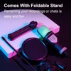 Kép 10/11 - RGB hétszínű világító USB kondenzátor mikrofon játékhoz és videózáshoz