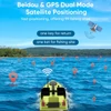 Kép 3/20 - GPS RC csalicsónak, 600 m-es vezeték nélküli távirányítós horgászcsali csónak - 5200 mAh-s akkumulátor