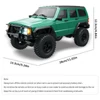 Kép 3/6 - 2,4 GHz-es 1:18 4WD újratölthető elektromos terepjáró LED lámpákkal - Zöld, 3 akkumulátor