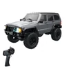 Kép 1/2 - 2,4 GHz-es 1:18 4WD újratölthető elektromos terepjáró LED lámpákkal - Ezüst, 2 akkumulátor