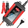 Kép 2/8 - FOXSUR 12V 6 Amperes akkumulátortöltő és teszter - Piros