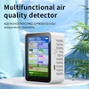 Kép 11/12 - Tuya WiFi multifunkcionális levegőminőség mérő háztartási HCHO / TVOC / szén-monoxid / CO2, PM2.5 / PM10 teszter - Fekete