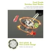 Kép 5/9 - homgeek 500 W-os merítős botmixer, 3 az 1-ben, 6 sebességes elektromos botmixer turbó funkcióval - Fekete
