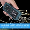 Kép 3/12 - Lézeres távolságmérő, kézi 1,6 hüvelykes LCD, buborékszint (40m)