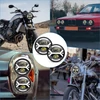 Kép 4/6 - LED motorkerékpár fényszóró 5,75" IP67 vízálló autólámpa DRL/irányjelző/tompított/távolsági