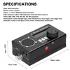 Kép 2/10 - uSDR uSDX 8 sáv, SDR All Mode, nagyfrekvenciás SSB QRP adó-vevő tápellátással és SWR jelzővel