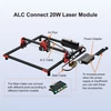 Kép 3/18 - Algolaser 20W lézermodul ALM-20VDU, ultra vékony 0,15x0,12 mm-es lézerponttal, 500+ színes fémgravírozás, kompatibilis több lézervágóval