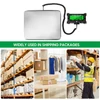 Kép 3/10 - 200 kg-os elektronikus postai mérleg, 0,05 kg-os precíziós integrált rozsdamentes acél digitális mérleg LCD háttérvilágítású kijelzővel