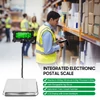 Kép 10/10 - 200 kg-os elektronikus postai mérleg, 0,05 kg-os precíziós integrált rozsdamentes acél digitális mérleg LCD háttérvilágítású kijelzővel