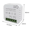 Kép 3/10 - Tuya Wifi egyfázisú energiamérő (80A) CT bilinccsel, mobiltelefon alkalmazás - 2db CT