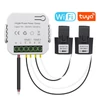 Kép 1/10 - Tuya Wifi egyfázisú energiamérő (80A) CT bilinccsel, mobiltelefon alkalmazás - 2db CT