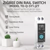 Kép 4/20 - Tuya Zigbee intelligens áramköri megszakító, vezeték nélküli távirányító vezérlősínes kapcsoló - 25A