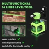 Kép 12/15 - Többfunkciós, 16 soros lézeres 3°-os önszintező funkciós szintezőeszköz - Kék