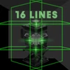 Kép 6/14 - Többfunkciós, 16 soros lézeres szintező, 3°-os önszintező, újratölthető lítium elemes szintező eszköz
