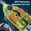 Kép 3/20 - 99 csalihely GPS RC csalicsónak, 500 méteres hatótávú vezeték nélküli távirányító - Sárga, 5200 mAh akkumulátor