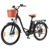 Kép 1/14 - TTGO YY-26ST elektromos kerékpár, 26*1,95 hüvelykes gumik, E kerékpár férfi/női, 250 W-os motor - Fekete