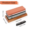 Kép 12/12 - 400/1000 3000/8000 Grit prémium fenőkővel vágott élezőkő készlet