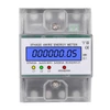 Kép 1/13 - 3 fázisú, 4 vezetékes energiamérő, 220/380V 5-80A energiafogyasztás kWh mérő - Átlátszó