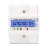 Kép 1/10 - 3 fázisú, 4 vezetékes energiamérő, 220/380V 5-80A energiafogyasztás kWh mérő - Fehér