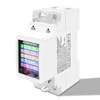 Kép 1/17 - Intelligens egyfázisú Tuya Wifi villanyóra, digitális kijelző, 3 elektromos tarifamód, 35 mm-es DIN-sín telepítés
