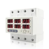 Kép 4/13 - Önvisszaállító védő LCD kijelzővel, túlfeszültség / alulfeszültség / áramkorlátozó megszakító - 100A 220V