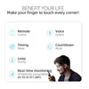 Kép 3/19 - Tuya Wifi intelligens megszakító kompatibilis az Alexa / Google Home hangvezérléssel - Fehér, 32A