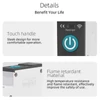 Kép 13/19 - Tuya Wifi intelligens megszakító kompatibilis az Alexa / Google Home hangvezérléssel - Fehér, 32A