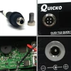 Kép 11/12 - QUICKO Mini T12-942 forrasztóállomás készlet, OLED barkácsforrasztó elektromos szerszámok Hegesztővas hegy - fehér 907 műanyag fogantyú