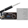 Kép 12/12 - QUICKO Mini T12-942 forrasztóállomás készlet, OLED barkácsforrasztó elektromos szerszámok Hegesztővas hegy - fehér 907 műanyag fogantyú