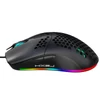 Kép 7/19 - HXSJ J900 USB vezetékes játékegér, RGB játékegér hat állítható DPI-vel - Fekete
