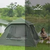 Kép 11/17 - Kültéri nap-/szélálló gyorsan nyíló sátor, könnyű vízálló összecsukható sátor - Kék, L méret