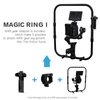 Kép 10/16 - DF DIGITALFOTO Magic Ring I professzionális stabilizátor, kettős markolatú markolatgyűrű