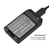 Kép 6/7 - NP-6L akkumulátortöltő LED jelzőfénnyel + 2db NP-6L akkumulátor