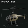 Kép 9/12 - 2,4 GHz-es RC helikopter giroszkóp stabilizálással - 3 akkumulátor