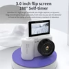 Kép 13/15 - G01 4K digitális videokamera és fényképezőgép gyerekeknek/tinédzsereknek, 3" kihajtható képernyő, WiFi