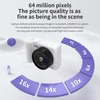 Kép 14/15 - G01 4K digitális videokamera és fényképezőgép gyerekeknek/tinédzsereknek, 3" kihajtható képernyő, WiFi