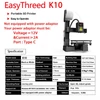 Kép 13/17 - EasyThreed K10 3D nyomtató gyerekeknek, 100x100x100mm, levehető platform, egygombos nyomtatás, Easyware szoftver, kezdőknek, otthonra, oktatáshoz - Fekete