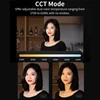 Kép 11/20 - ZHIYUN M40 40W hordozható LED videólámpa – Állítható fényerő (2700K-6200K), 14000 lux, CRI 96+, gyors PD töltés vloghoz és élő közvetítéshez