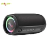 Kép 5/19 - Zealot S76 hordozható vezeték nélküli hangszóró – 50 W, RGB fény, vízálló, porálló, HiFi hangzás, 8000 mAh akku, BT 5.3, TWS, több mód - Fekete