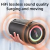 Kép 10/19 - Zealot S76 hordozható vezeték nélküli hangszóró – 50 W, RGB fény, vízálló, porálló, HiFi hangzás, 8000 mAh akku, BT 5.3, TWS, több mód - Fekete