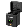 Kép 2/8 - ZGCINE Kamera Akkutöltő Tok EN-EL25 EN-EL25A Akkukhoz, 2 rekeszes töltő kártyahelyekkel, OLED kijelzővel, PD gyorstöltéssel Nikon Z50 Z30 Z FC-hez