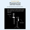 Kép 7/20 - A6 hordozható gimbal stabilizátor okostelefonhoz, kihúzható szelfibot állvány LED fény, távirányítóval vloghoz és élő közvetítéshez