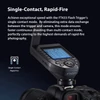 Kép 8/15 - Godox FT433 TTL Vezeték nélküli Vakukioldó 433MHz, 1/8000s HSS, APP vezérlés, Sony és Godox AD200Pro/AD600Pro kompatibilis