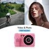 Kép 6/9 - Mini digitális videókamera 1080P, beépített akkumulátorral, LCD kijelzővel és vakuval fotókhoz, videókhoz - Pink