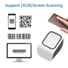 Kép 13/14 - 1D 2D QR asztali vonalkódolvasó, kéz nélküli USB, Plug&Play, Windows/Android kompatibilis, nagy ablak, bolt/könyvtár/mobil fizetés