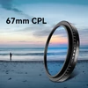 Kép 3/13 - APEXEL 67mm körkörös polarizációs szűrő – telefonos fotózáshoz. CPL lencseszűrő csipesszel, hordtáskával, kompatibilis iPhone 16/15/14/13 és más készülékekkel