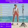 Kép 4/17 - CL11P arc-követő szelfibot és telefonállvány – távirányítós, gesztusvezérléses 180 cm-es teleszkópos kialakítás, 1/4 hüvelykes csavar, tökéletes vloghoz, élő adásokhoz, videókhoz