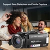Kép 6/13 - Andoer HDV-B320 1080P Full HD videókamera 30MP 18x zoom, éjszakai látás, IPS kijelző
