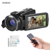 Kép 11/13 - Andoer HDV-B320 1080P Full HD videókamera 30MP 18x zoom, éjszakai látás, IPS kijelző