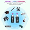 Kép 12/15 - WM-i Vezeték nélküli MIDI Adapter - Gitárhoz, billentyűsökhöz, fúvós hangszerekhez - Alacsony késleltetés
